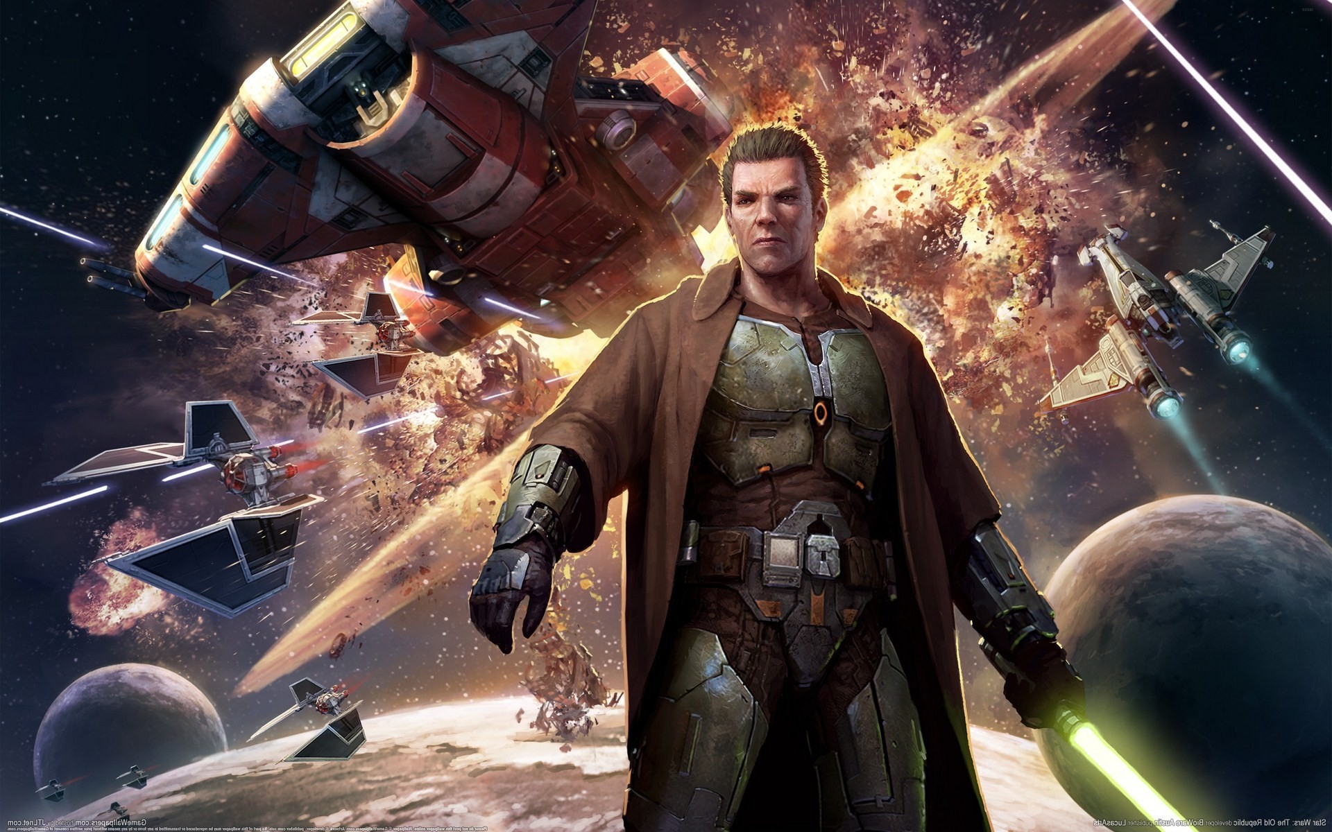 Star Wars: The Old Republic cinematic artwork